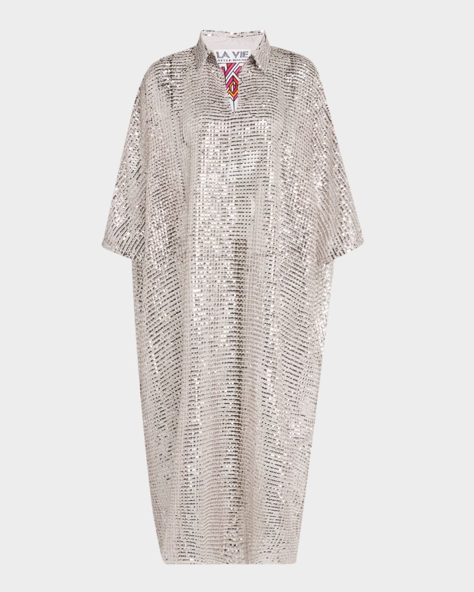 Sequin Everyday Midi Shift Dress